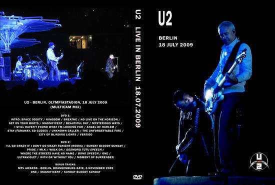 U2 ファンクラブ限定 DVD LIVE IN BERLIN u2songs | U2 - 